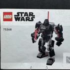 LEGO Star Wars 75368 Darth Vader Mech Build Only No Minifig