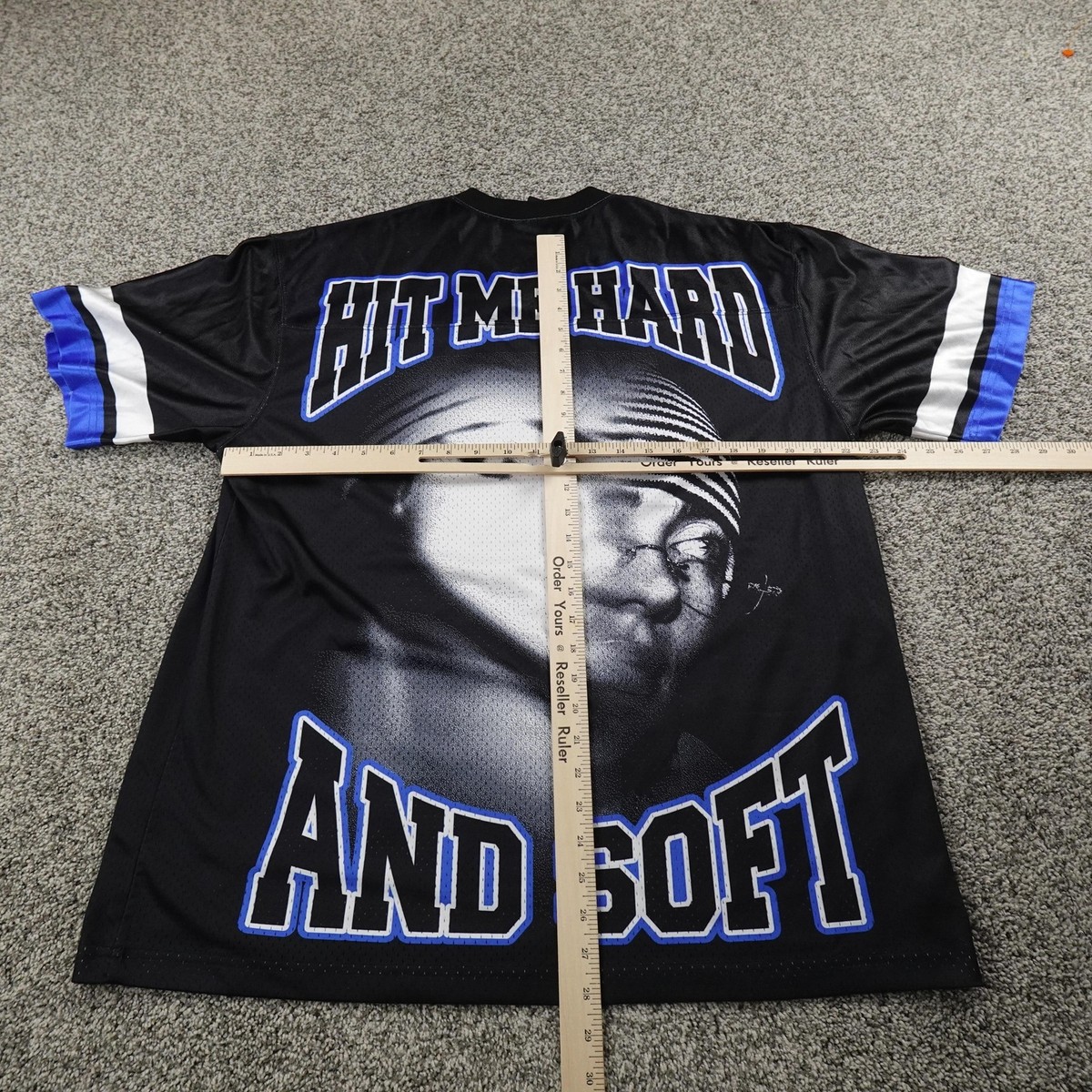 Billie Eilish game Tシャツ　L Billie Eilish Jersey Mens L Hit Me Hard And Soft Concert Tour
