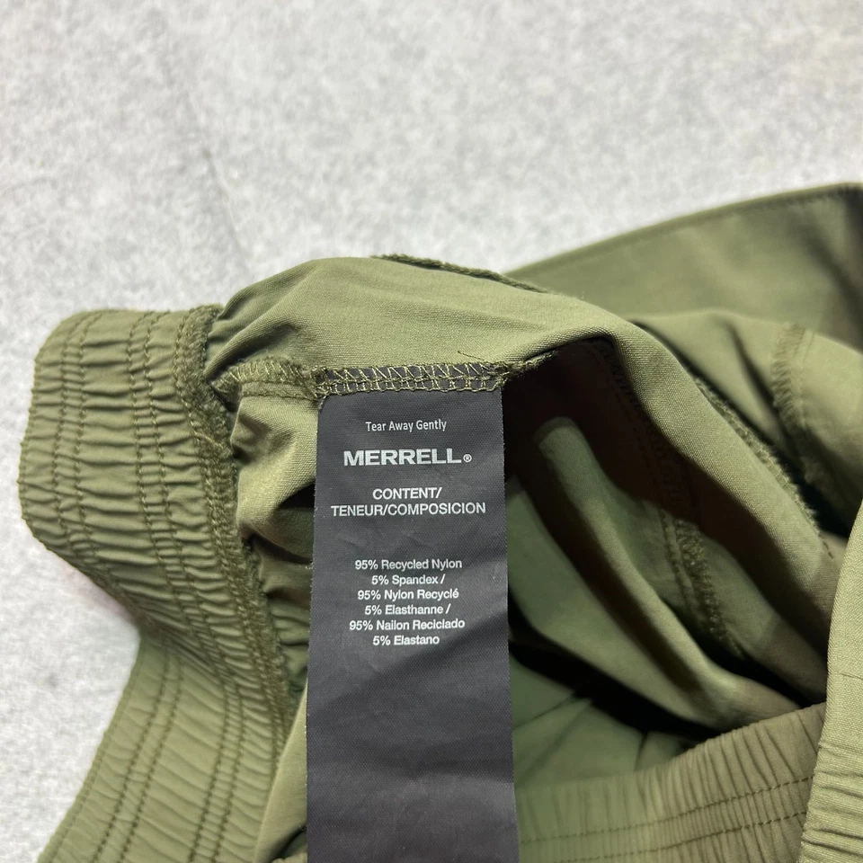 Pantalones Jogger Merrell Hayes Para Mujer XL Verde Pierna Cónica Elastizados Bolsillo con Cremallera Foto 4 de 4