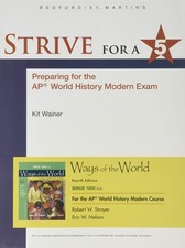 1200 Update Strive for a 5 for Ways of the World with Sources for the AP® M...