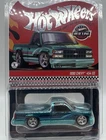 Hot Wheels RLC 1990  Chevy 454 SS Truck Teal JPC12 New Sealed Red Line Club