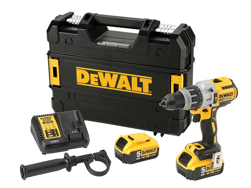 DEWALT DCD996P2 XR Brushless Combi Drill 18V 2 x 5.0Ah Li-ion - Image 7