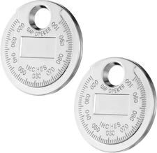 Spark Plug Gap Measuring Tool 2PCS Wire Gauge Tool... 