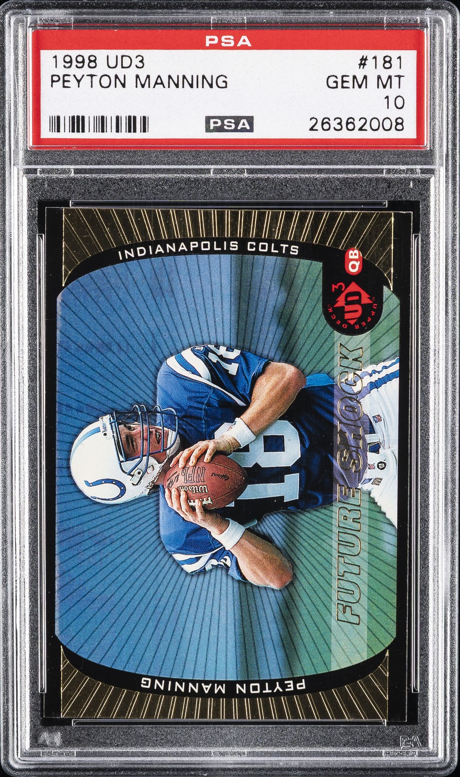 Peyton Manning UD3 #181 Base