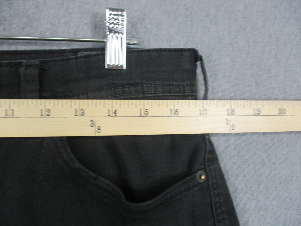 Buffalo David Bitton Max-x Jeans Mens 34x32 Black Stretch Slim Fit Pants Denim - Image 3 of 4