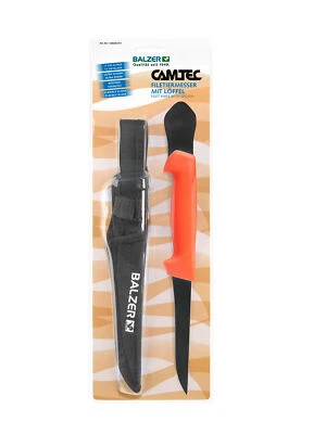 Balzer Filetiermesser mit Ausschaber 17cm Klingenlänge Ges. 37cm Filetier SALE