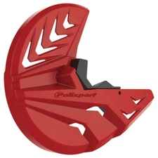 Polisport Front Brake Disc Rotor Guard Protector Cover Red CRF250R 450R 10-14