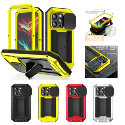 Outdoor Handyhülle für iPhone 15 14 13 Pro Plus Pro Max 13 Mini Metall Case