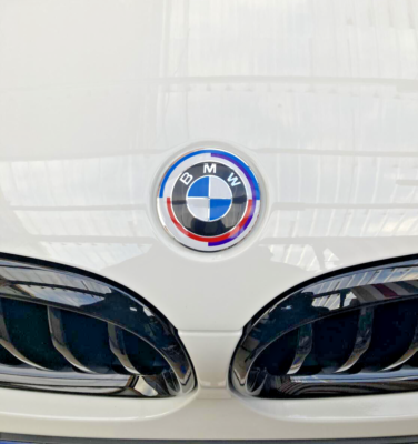 BMW 82mm 50th Anniversary Car Front Hood Emblem Badge Logo | eBay