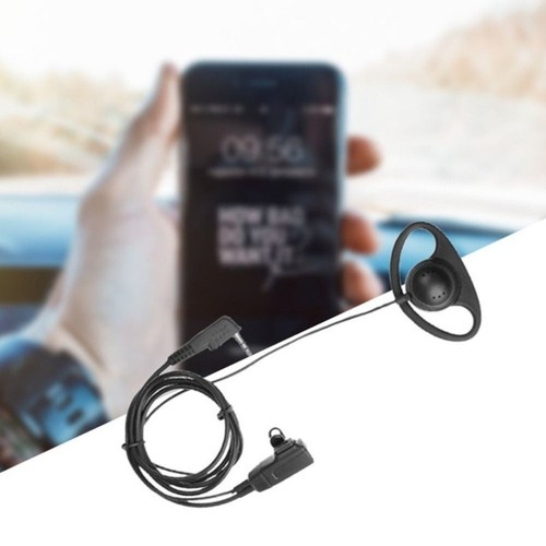 Single Side Interphone Earphone Walkie Talkie Earpiece For Baofeng Kenwood - Zdjęcie 8 z 12