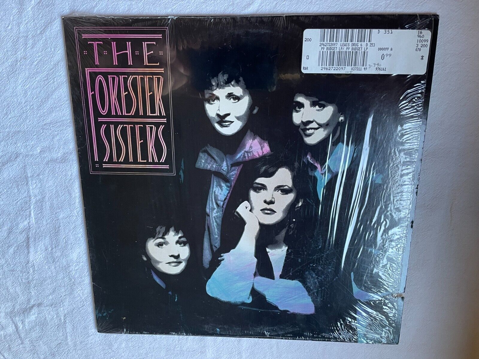 THE FORESTER SISTERS~VINYL~NEAR MINT~Cleaned/tested~1985~SHRINK~Debut~Specialty.