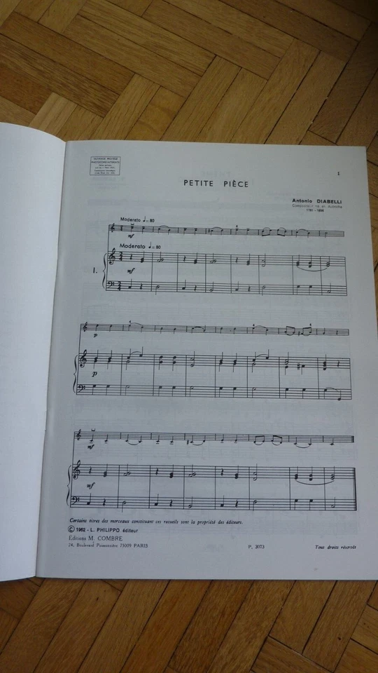 Le Nouveau Violon CLassique, volume A, Henri Classens, éditions Combre - Photo 3/4