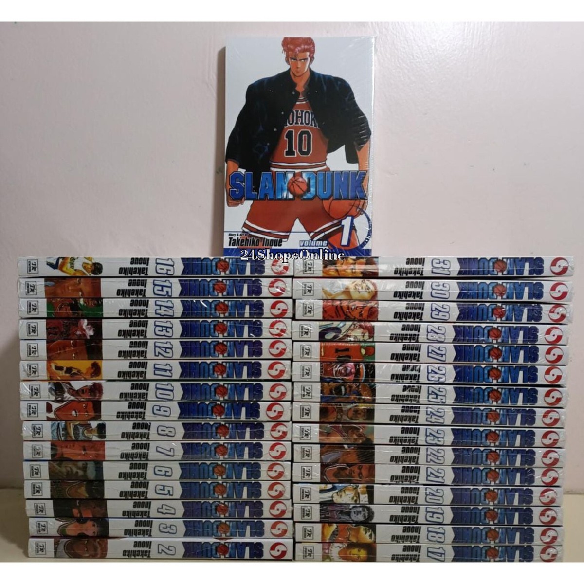 SLAM DUNK Takehiko Inoue Manga English Comic Volume 1-31 End
