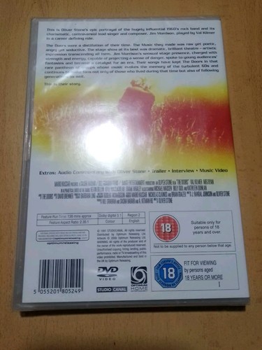 DVD The doors an oliver stone film Nuevo - Imagen 2 de 2