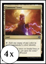 MTG - 4 x Command Tower - Playset of 4 - Lost Caverns of Ixalan