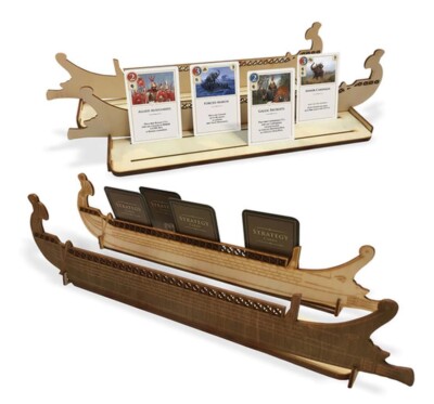 Hannibal & Hamilcar: Wooden Card Holders (2) Phalanx Games AREPHGA028 Free Ship