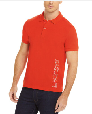 Lacoste Men's Short Sleeve Logo Regular Fit Polo Size Xl/6 Brand New With  Tags