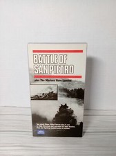 Battle of San Pietro VHS Tape 1945 WW2 Documentary by John Huston