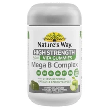 Nature's Way Adult Vita Gummies High Strength Mega B Complex 50 Pastilles