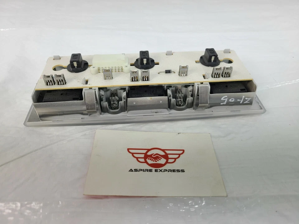 BMW 745i 745Li E65 E66 2002-2005 cúpula superior trasera mapa luz OEM Foto 3 de 4