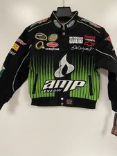 Dale Earnhardt Jr #88.JH Design Black AMP Uniform Jacket Youth XL-11-12        