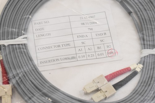 Diverse Glasfaser LWL Fiber Optic Patchkabel SC/LC/ST/Duplex/MTRJ Ex. Bundeswehr - Bild 119 von 318