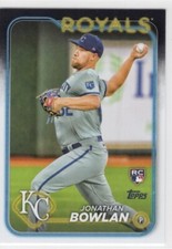 2024 Topps Jonathan Bowlan Rookie #399 Kansas City Royals