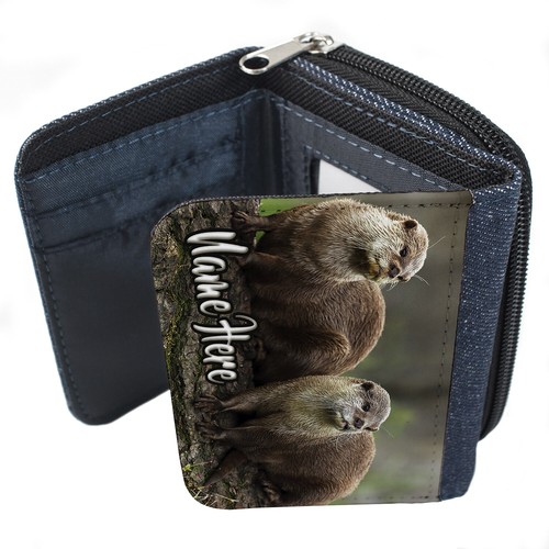 Personalised Animal Purse Denim Coin Wallet Womens Birthday Gift For Her - Picture 54 of 96