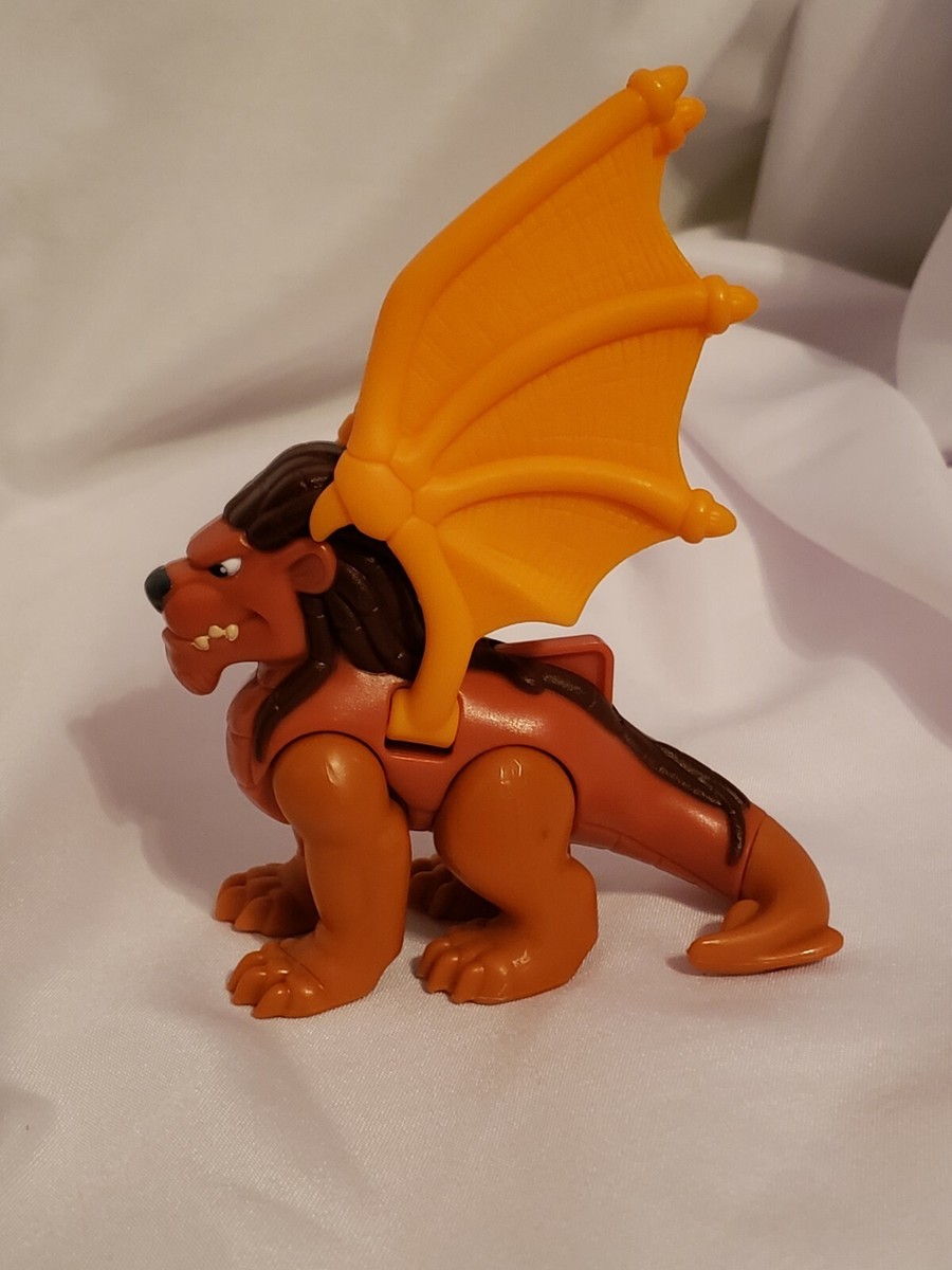 Imaginext Dragon World Medieval Castle Winged Lion Figure Knights