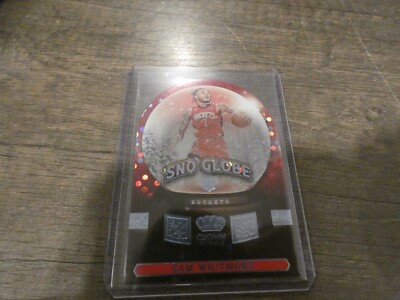 2023-24 Crown Royale #14 Cam Whitmore Sno Globe Rookie Card /75 Rockets RC