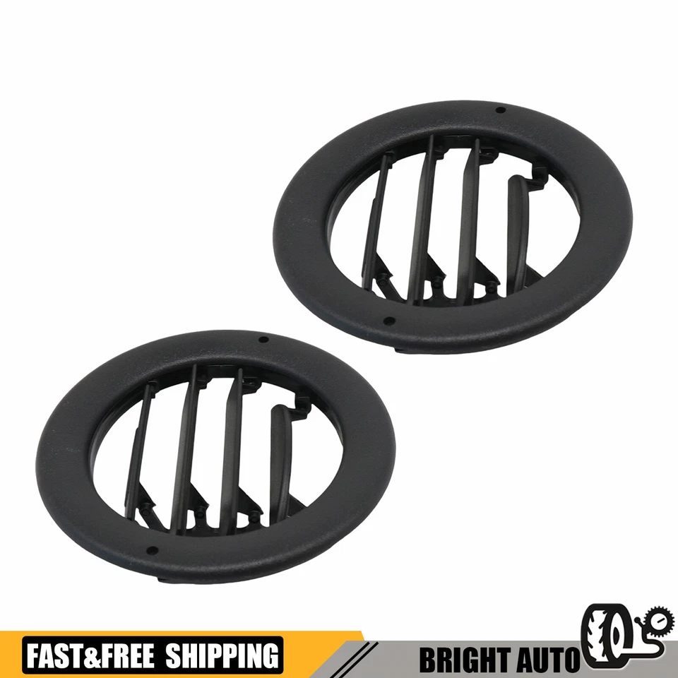 2PCS Roof Air Vents Grille Black For Lincoln Navigator Ford Expedition 2015-2020 Foto 3 de 4