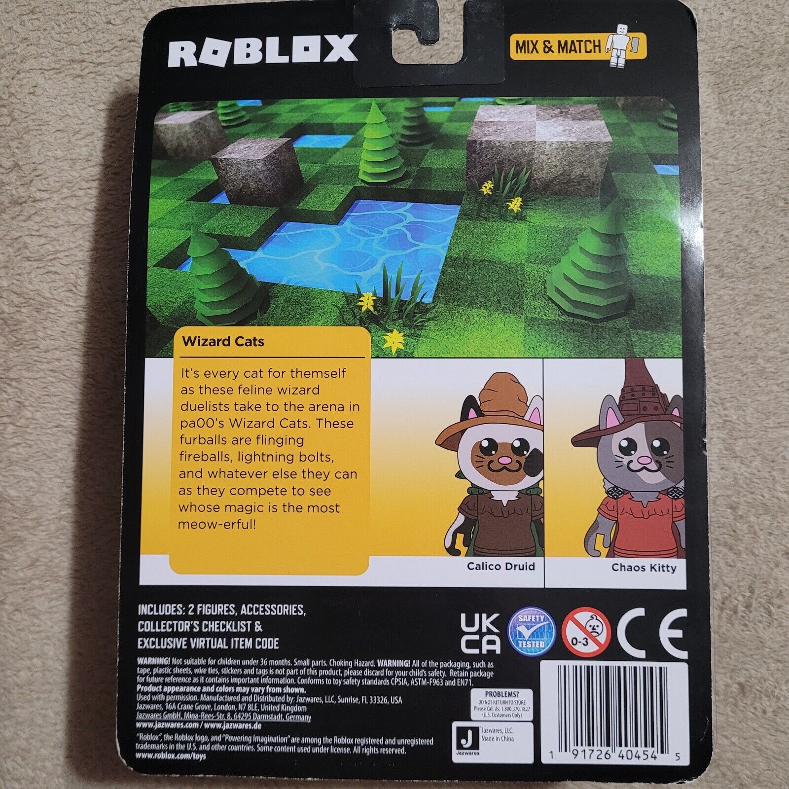 Roblox Celebrity Collection - Wizard Cats Game Pack [Includes Exclusive  Virtual Item]