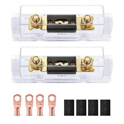 Nilight 100A ANL Fuse with ANL Fuse Holder with ANL Fuse Electrical Protected