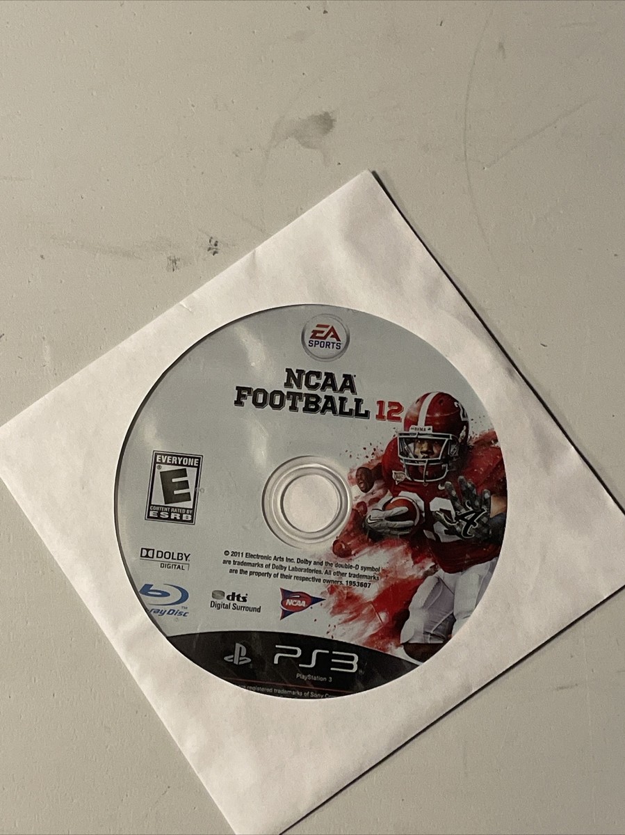 NCAA Football 2012 For PS3 Tested And Working | eBay