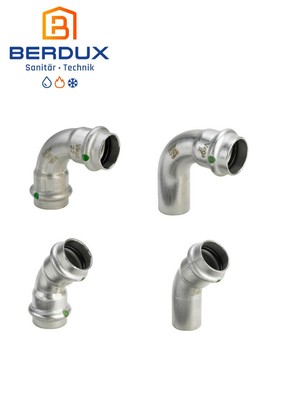 Viega Sanpress INOX Pressfitting Aktionsangebot Fitting Bogen 18mm 5-20 Stk