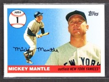 MICKEY MANTLE  YANKEES  2008 TOPPS HOME RUN HISTORY #1