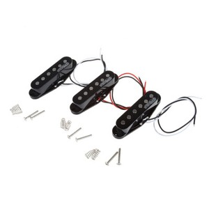 Wilkinson-LOW-GAUSS-Black-Vintage-Tone-Single-Coil-Pickup-Set-For-Strat-Guitar