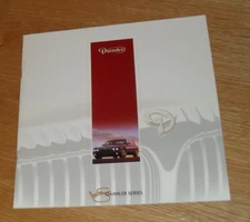 Daimler V8 X300 1998-1999 Large Format Brochure - Daimler V8 & Super V8