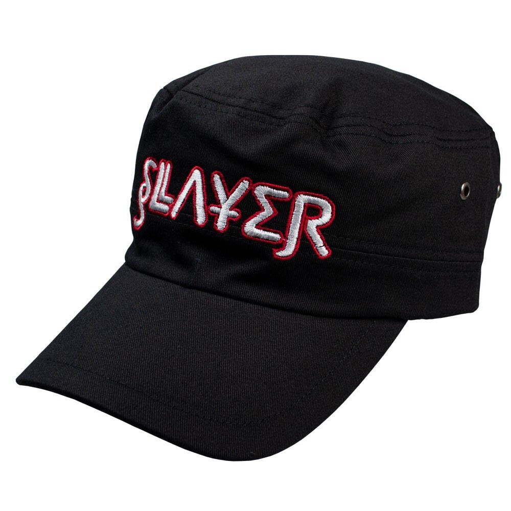 baseball cap men's summer army cap with embroidery logo rock metal band SLAYER