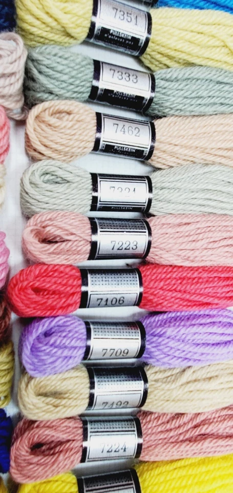 31 Skeins DMC Laine Wool Persian Yarn Floss Crewel Needlepoint 31 Colors A - Image 3 of 4