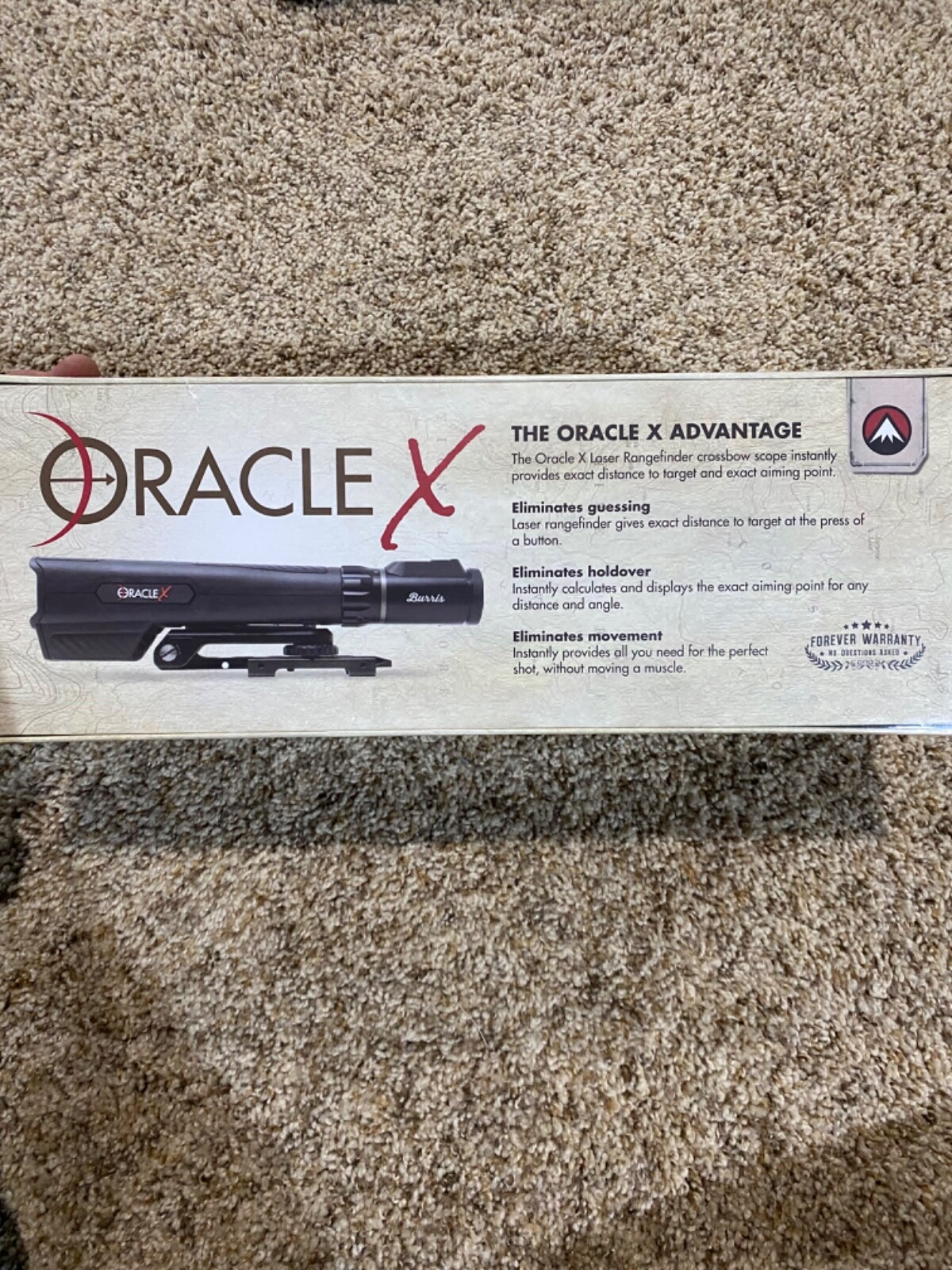 Burris Oracle X Rangefinding Crossbow Scope 300410 Lifetime