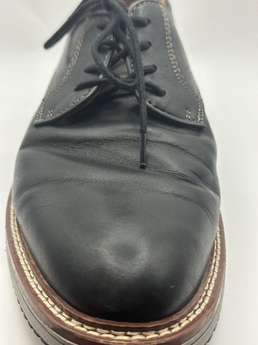 Johnston & Murphy Upton Black Full Grain Plain Toe Oxford Lace Up Size 9.5 - Picture 7 of 23