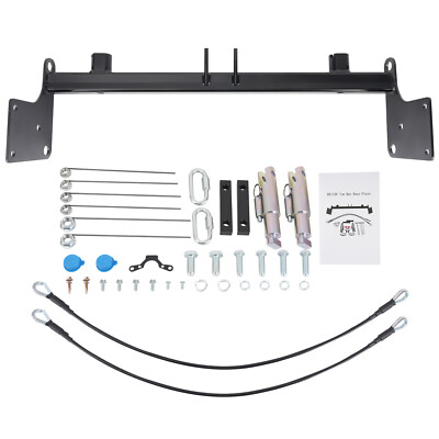 Tow Bar Base Plate Tow Bar Bracket for Jeep Wrangler JLU JL 2007-2018 for BX1126