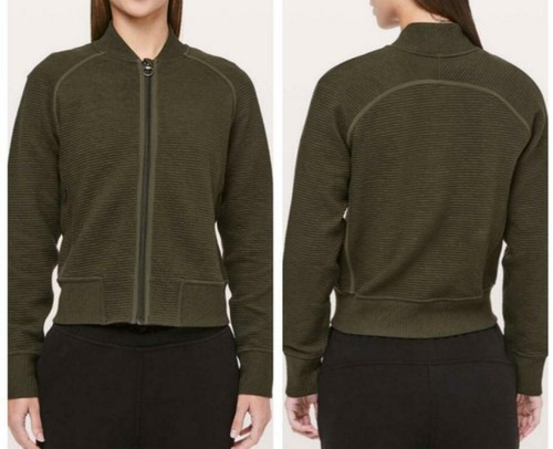 lululemon on repeat bomber jacket