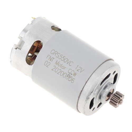 RS550 DC Motor 12V High Speed Micro Motor 23000RPM 11 Teeth High Torque Gear Box - Picture 10 of 12