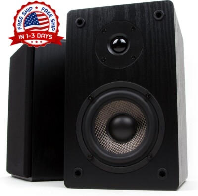Altavoces Activos De Estantería De Modo Dual De 75 W, Monitor De Estudio De 4''