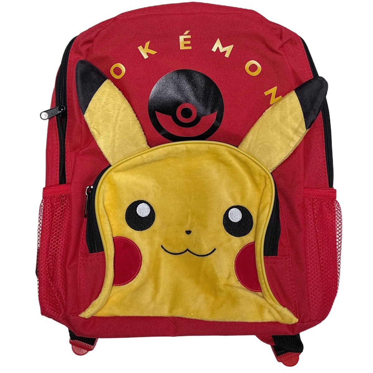 バッグ ^^ Pokemon Pikachu Backpack School Travel Bag Red Brand New | eBay