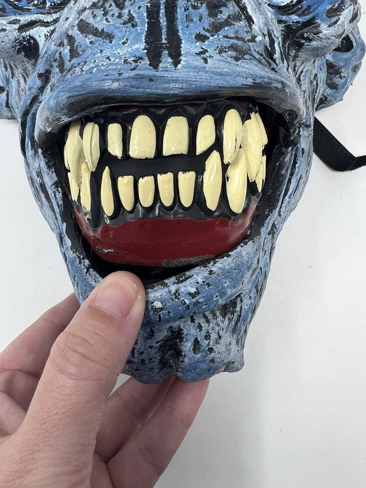 Spirit Halloween Night Stalker Animotion Mask with Opening Mouth See Description - Image 2 of 4