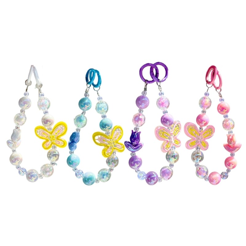 Phone Chain Handmade Pendant Cellphone Lanyard For Women Telephone Strap Jewelry