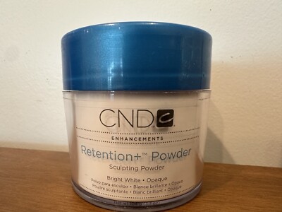 CND Creative Nail Design RETENTION POWDER Bright White  3.7oz/104g